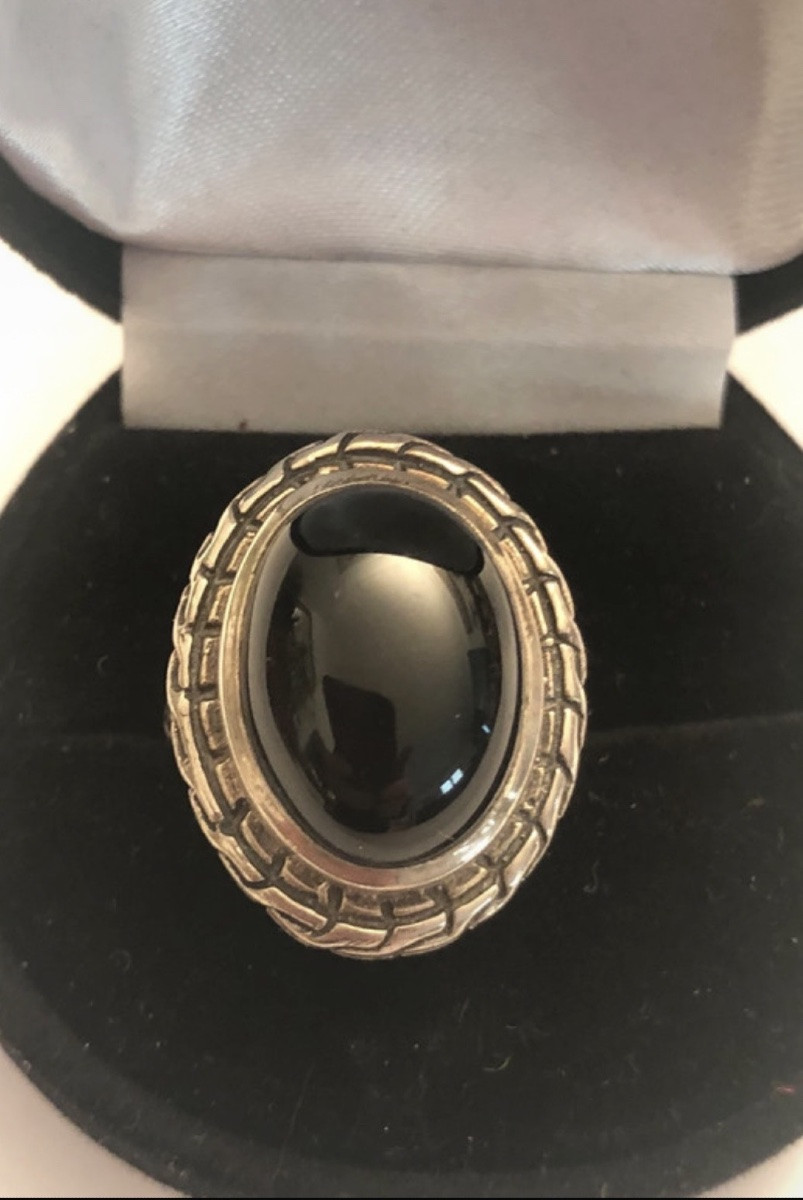 Bague argent vintage -photo-2