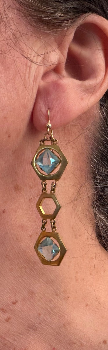 Boucles d'oreilles  Art-Déco -photo-2