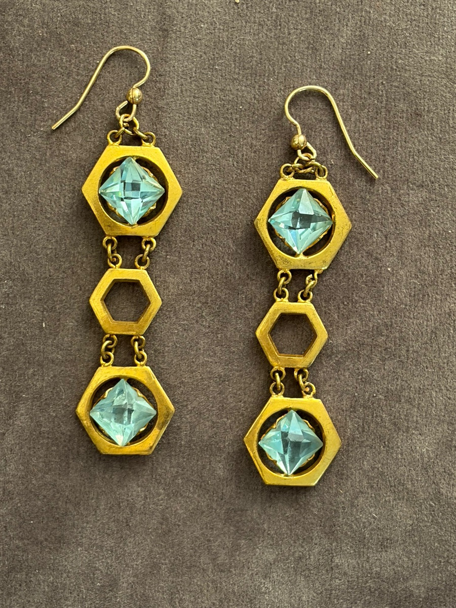 Boucles d'oreilles  Art-Déco -photo-3