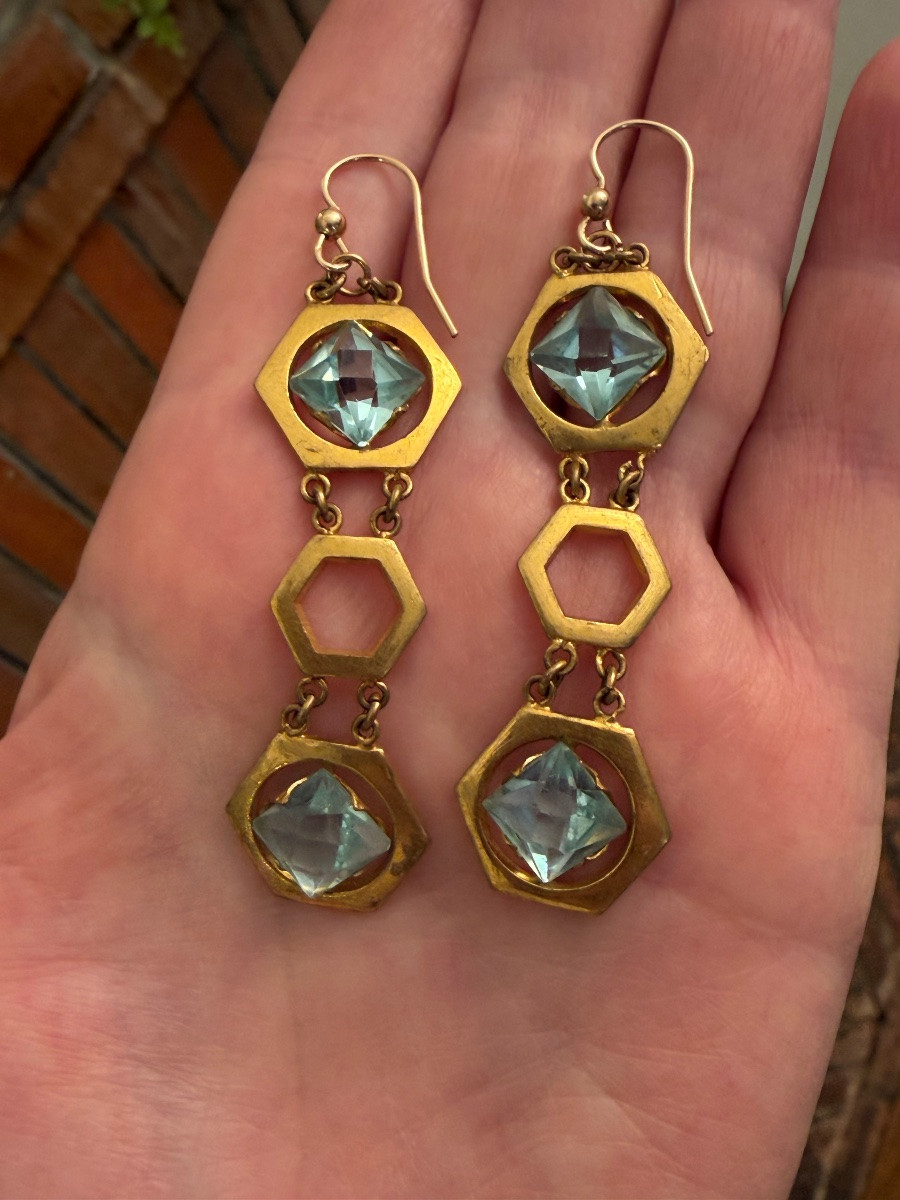 Boucles d'oreilles  Art-Déco -photo-1