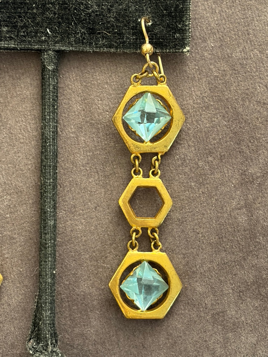 Boucles d'oreilles  Art-Déco -photo-2