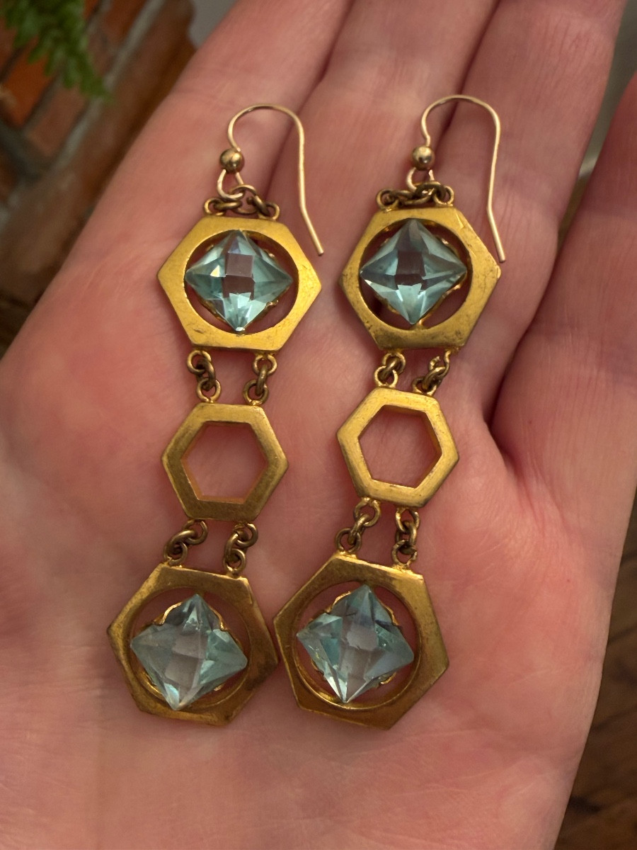 Boucles d'oreilles  Art-Déco 