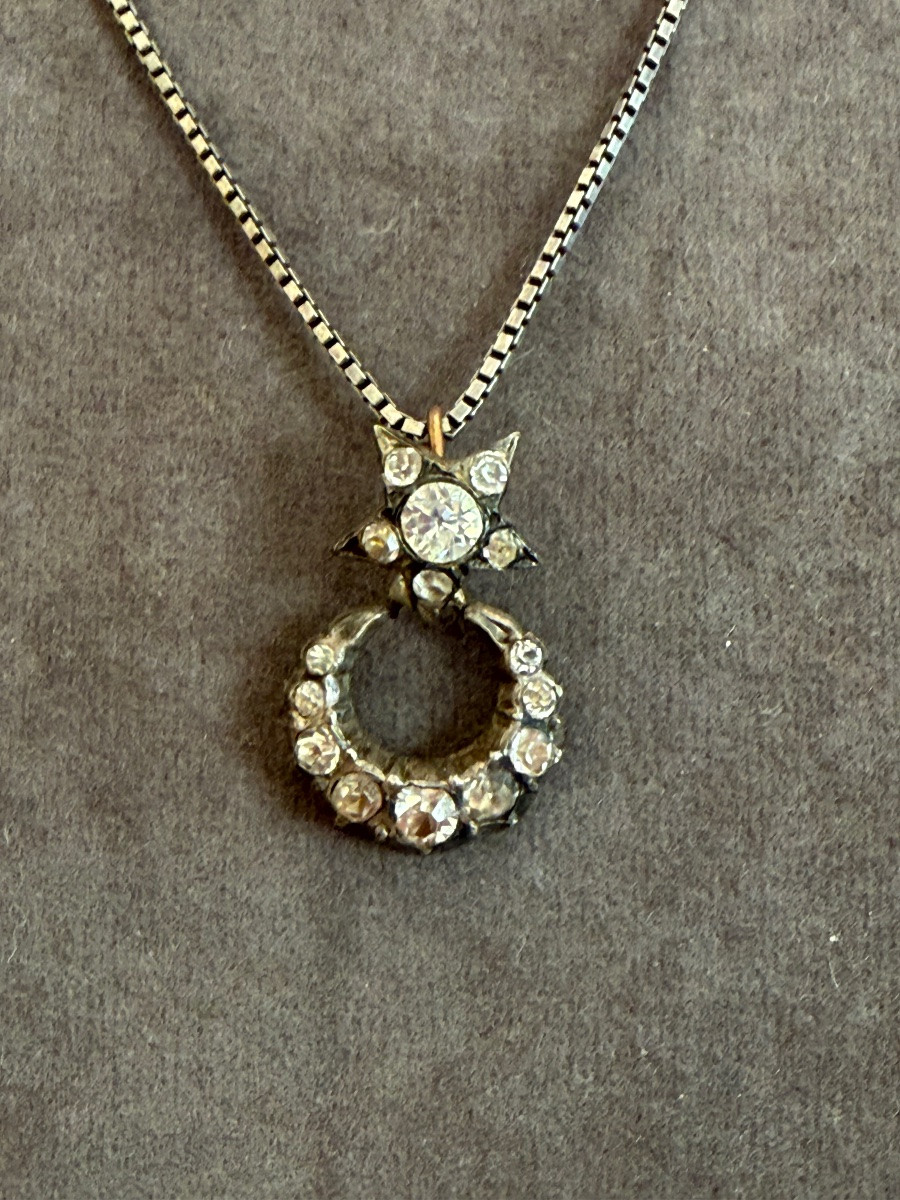 Pendentif étoile / croissant -photo-2