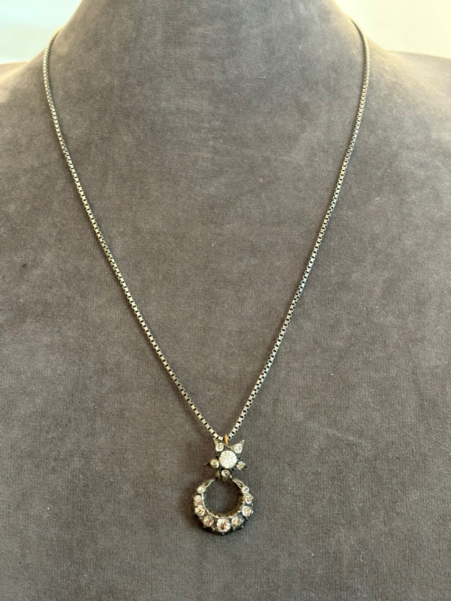 Pendentif étoile / croissant -photo-4