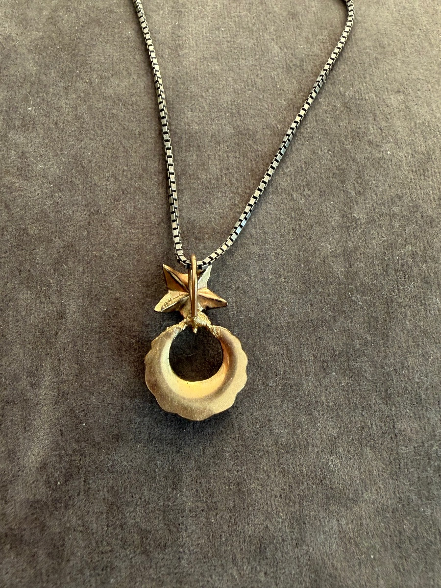 Pendentif étoile / croissant -photo-2