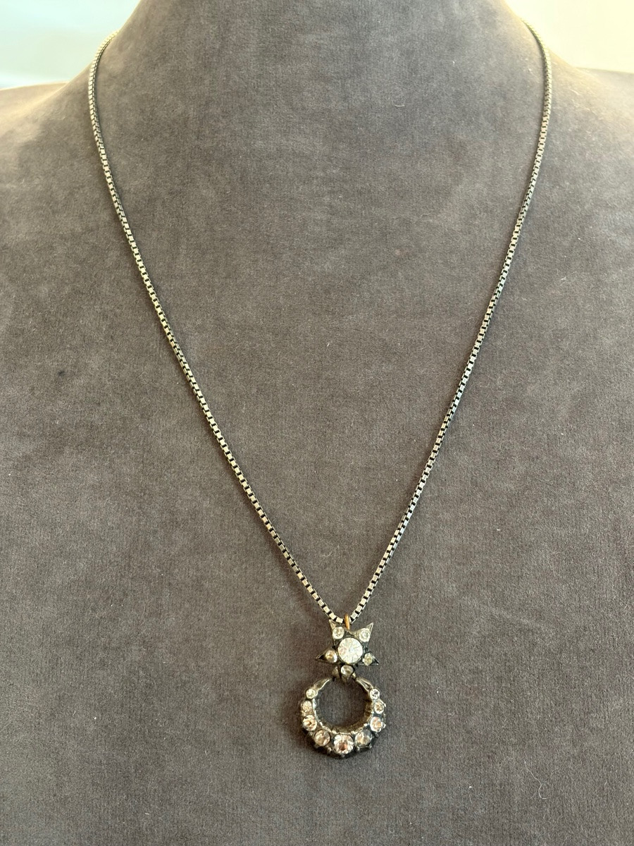 Pendentif étoile / croissant -photo-3