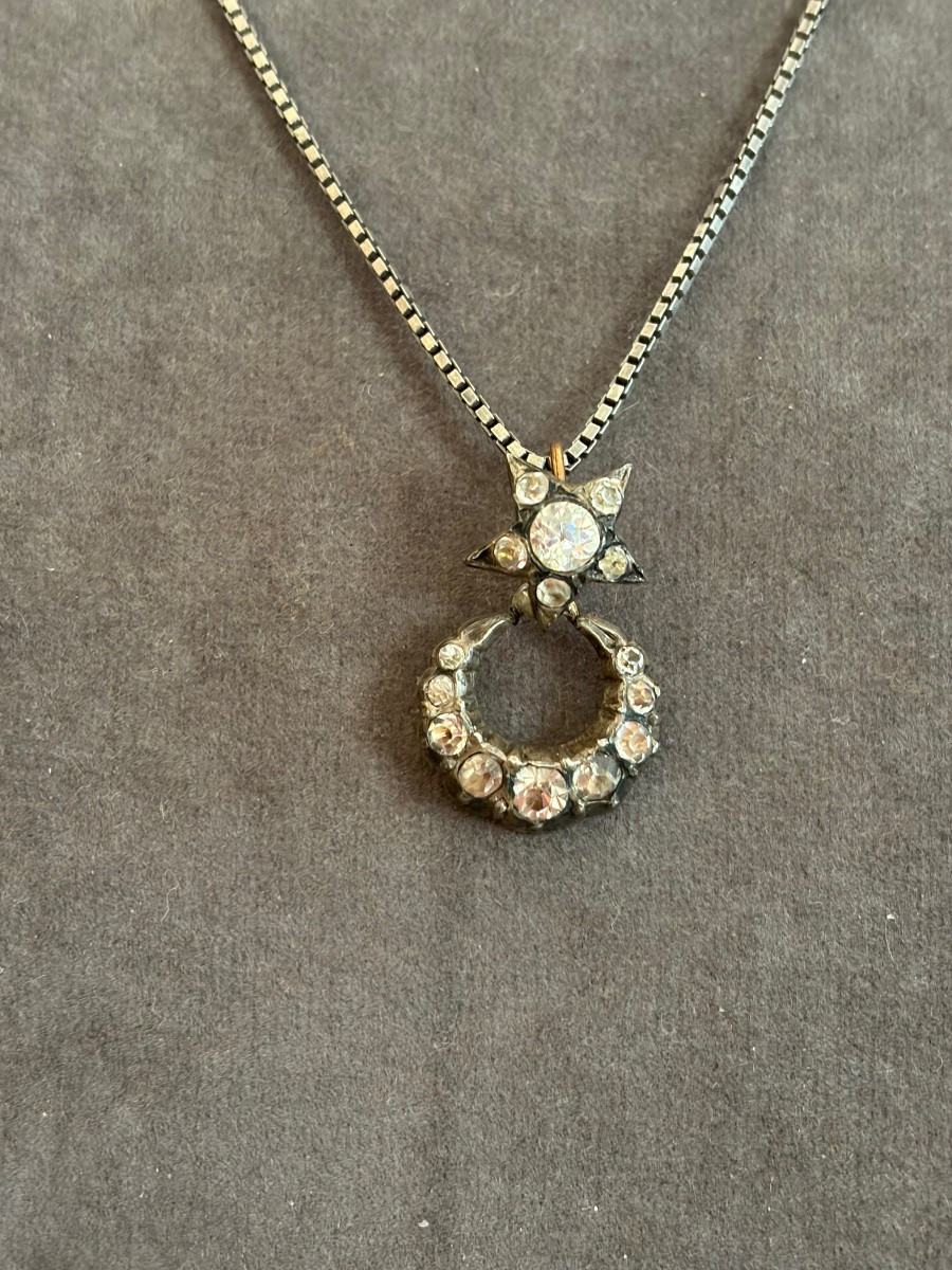 Pendentif étoile / croissant -photo-5