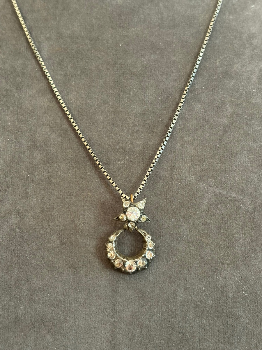 Pendentif étoile / croissant -photo-6