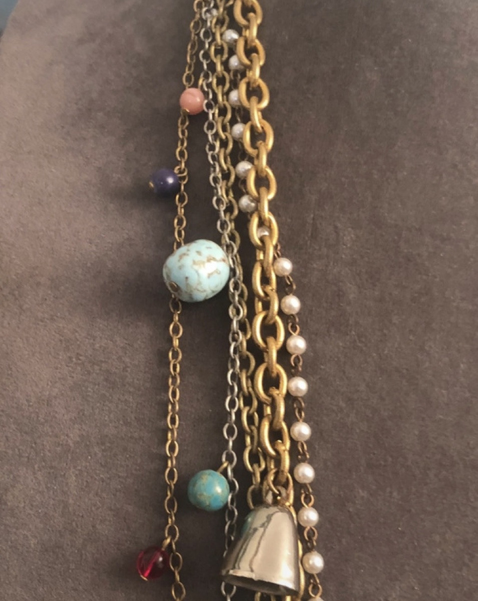 Vintage Long Necklace-photo-3