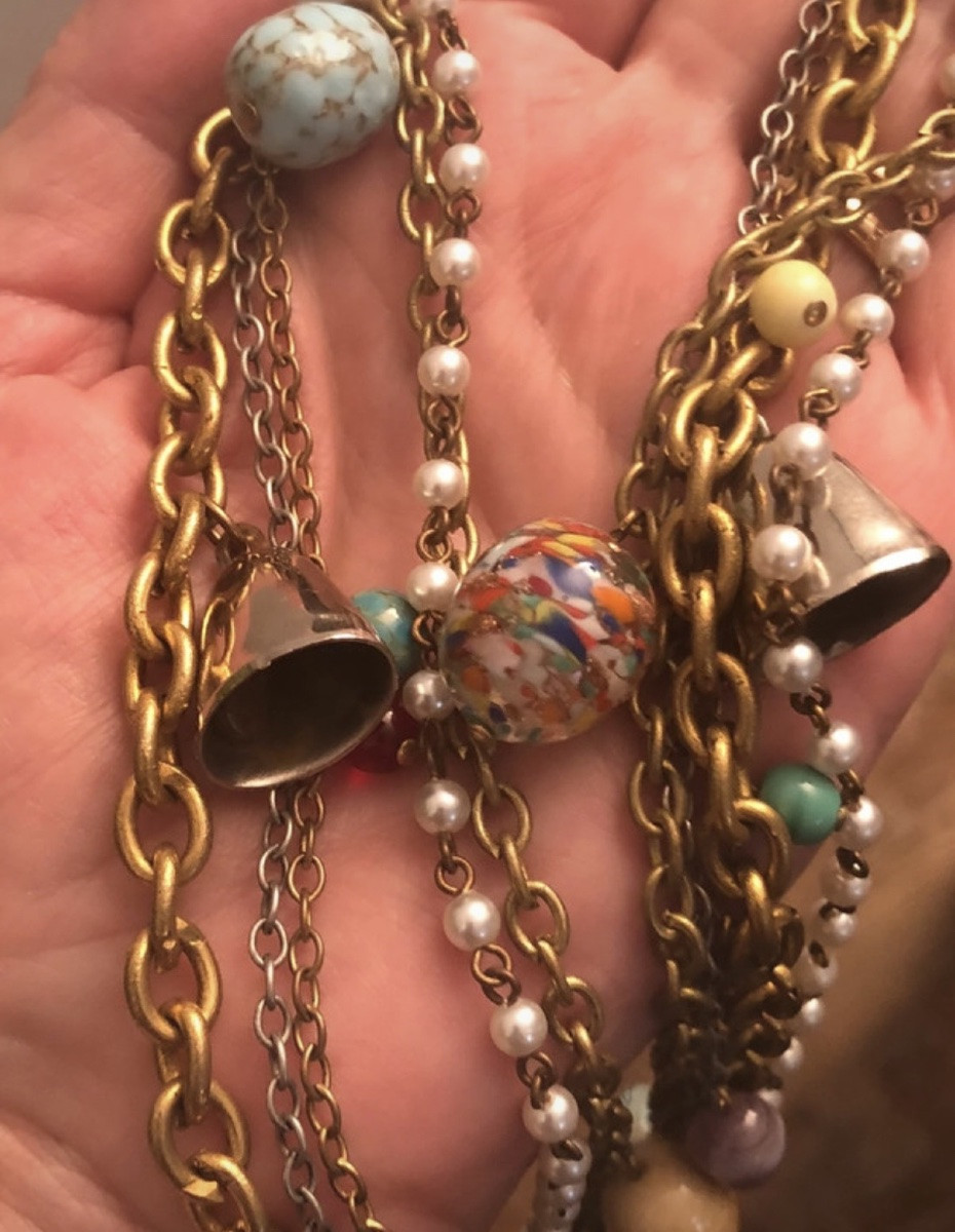 Vintage Long Necklace-photo-2