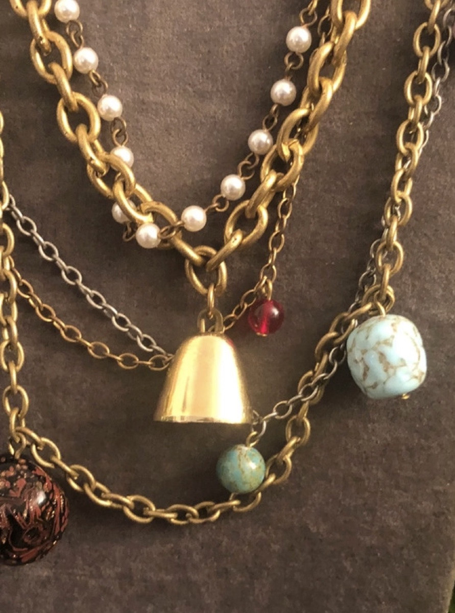 Vintage Long Necklace-photo-5