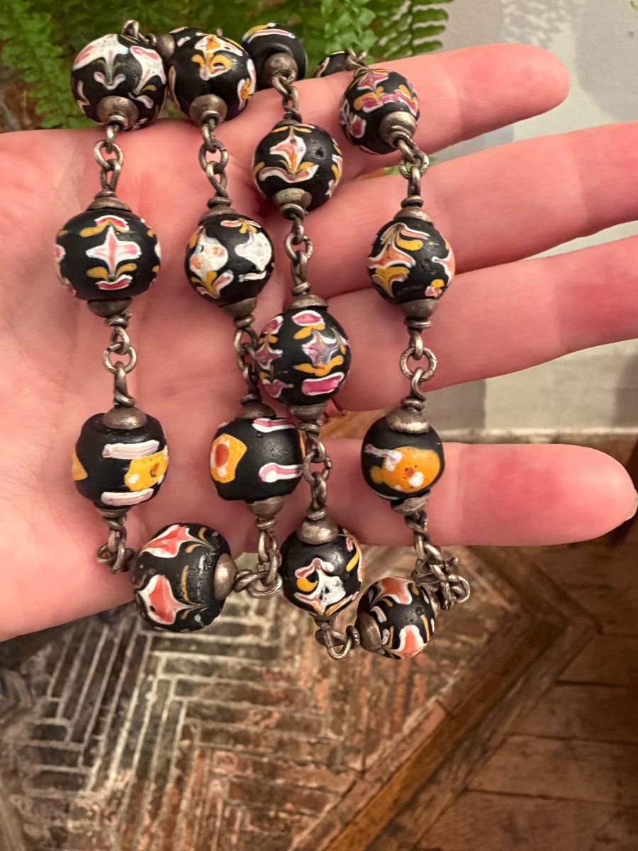 Antique Murano Necklace-photo-4