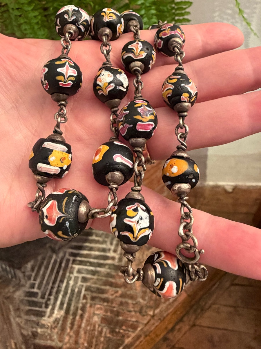 Antique Murano Necklace-photo-2