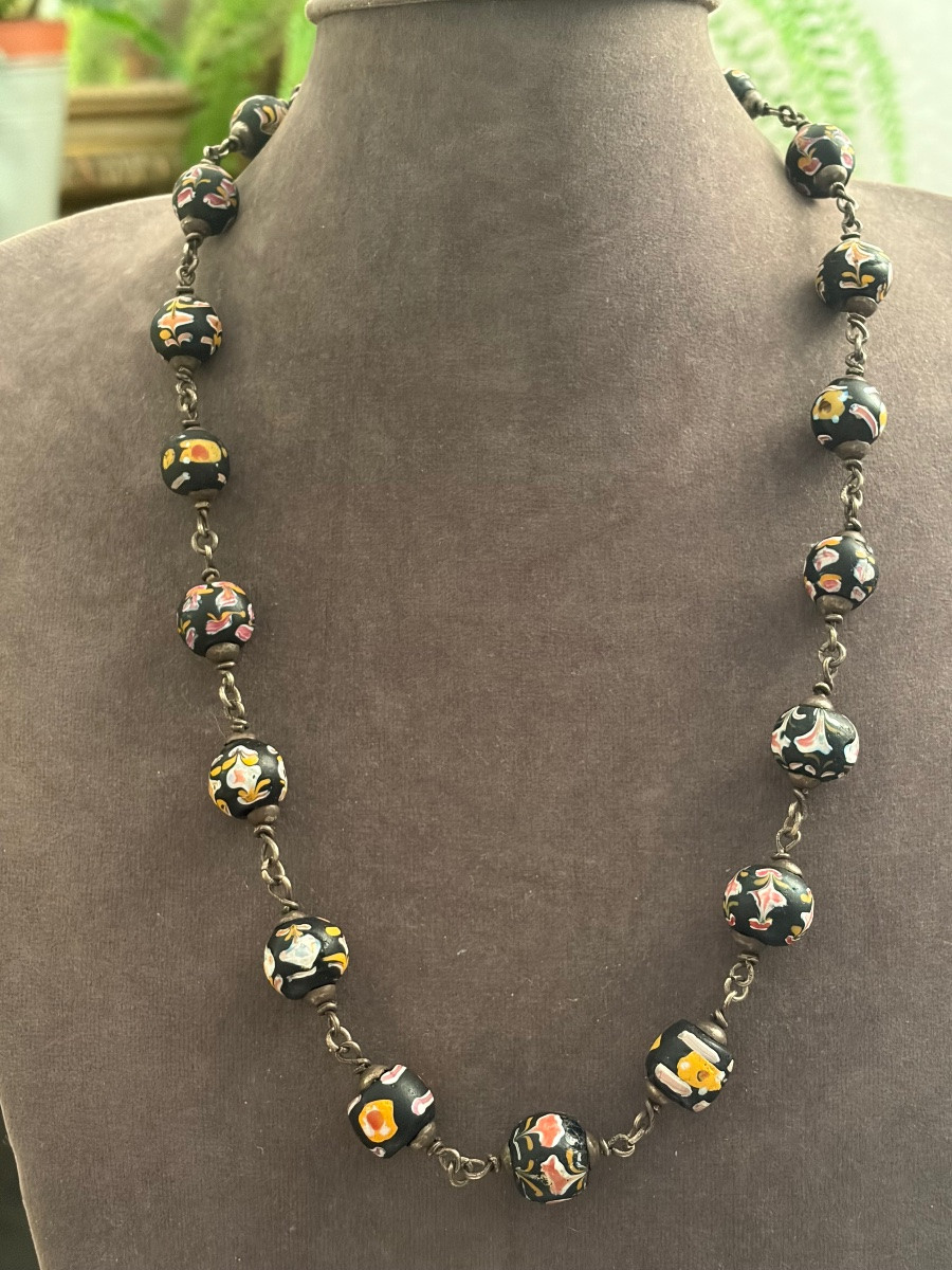Antique Murano Necklace-photo-3