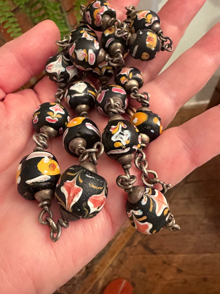 Antique Murano Necklace-photo-4