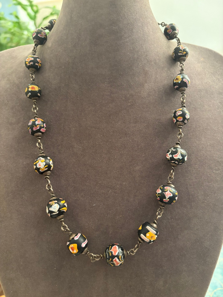Antique Murano Necklace-photo-6