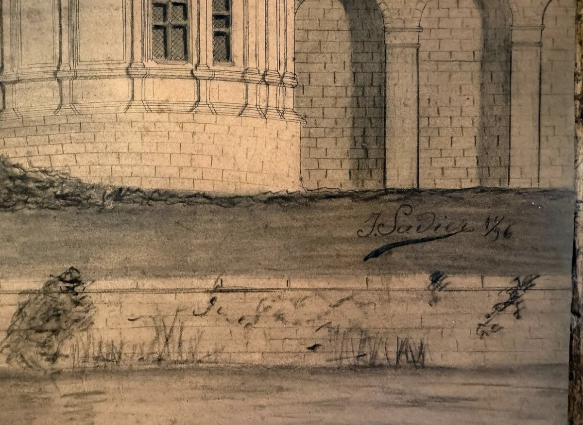 Dessin 19ème Chambord-photo-3