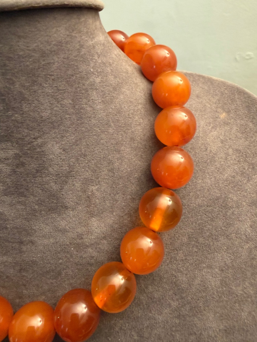 Bakelite Art-deco Necklace-photo-3