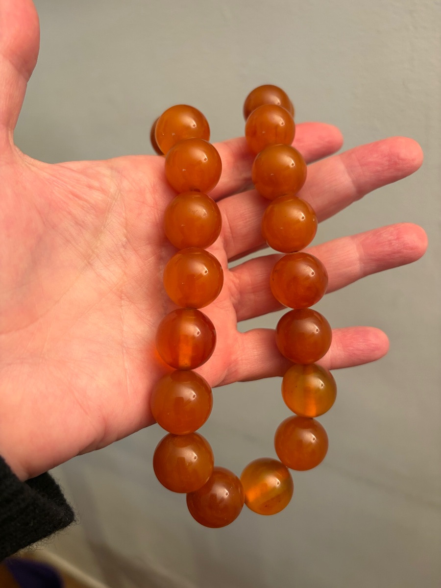 Bakelite Art-deco Necklace-photo-2