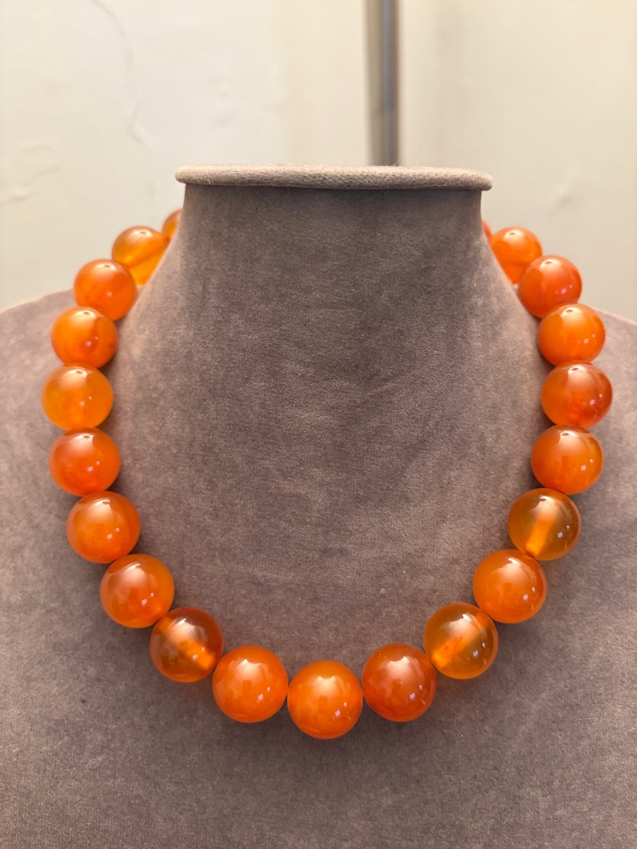 Bakelite Art-deco Necklace-photo-3