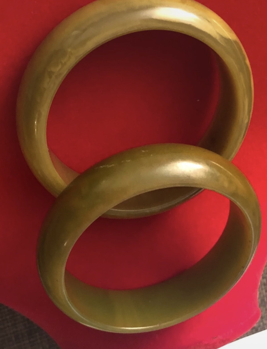 Art-deco Bracelets Galalite-photo-3