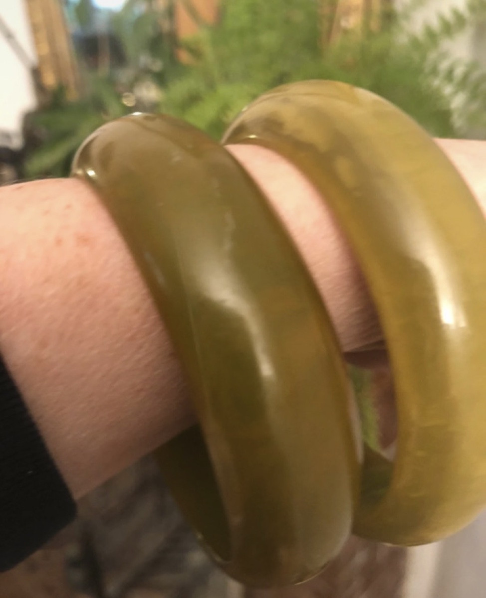 Art-deco Bracelets Galalite-photo-4