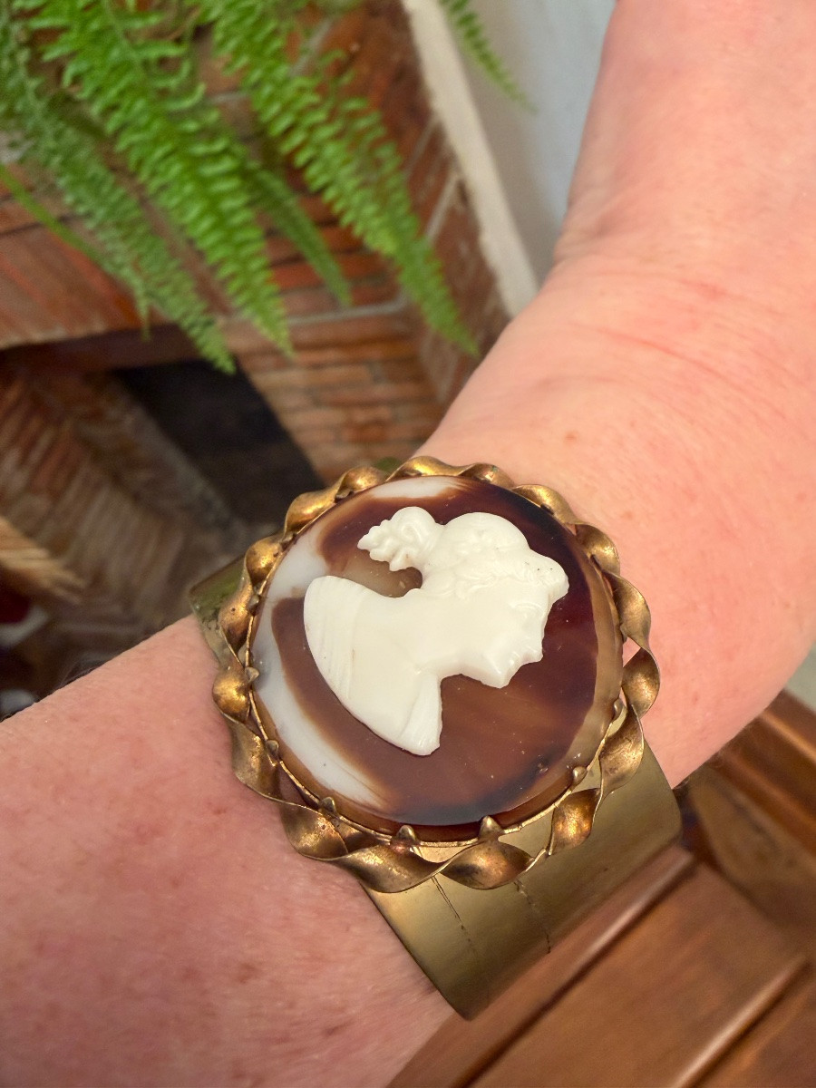 Bracelet camée -photo-6
