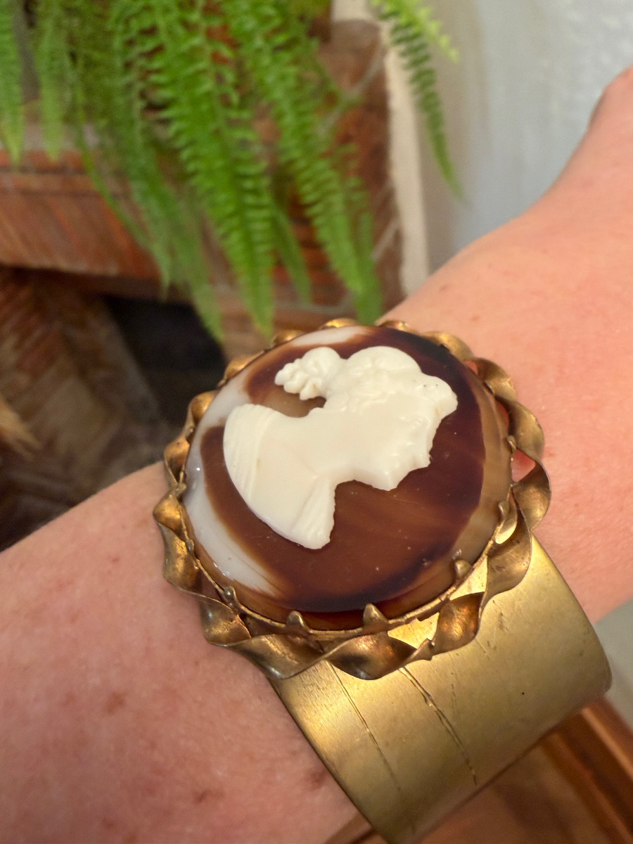 Bracelet camée 
