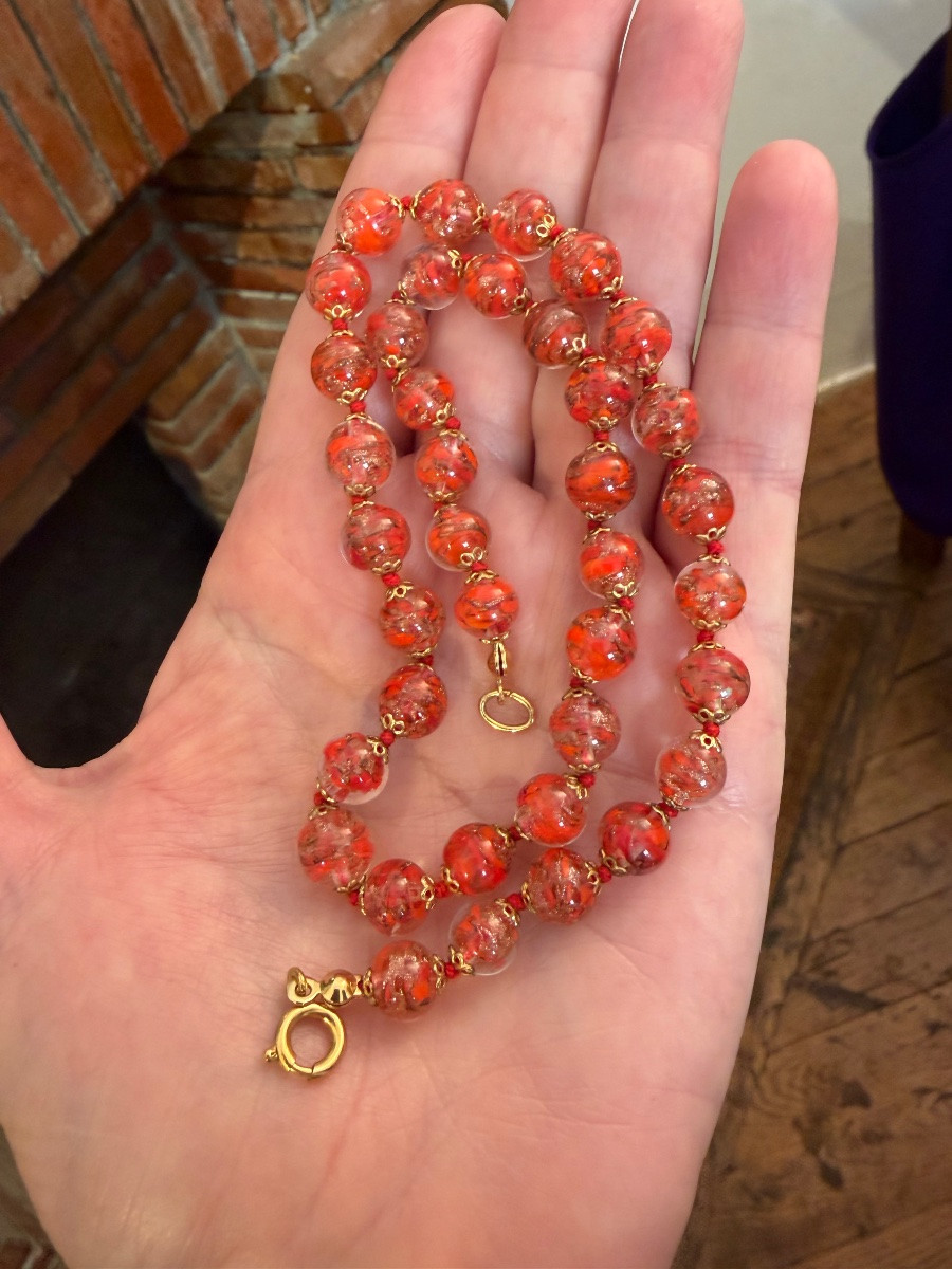 Collier / bracelet verre de Murano -photo-4