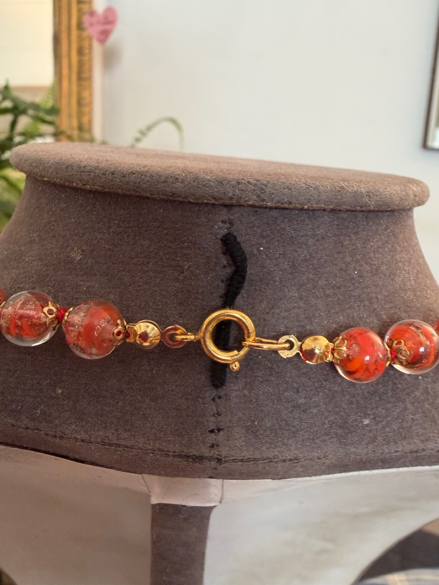 Collier / bracelet verre de Murano -photo-4