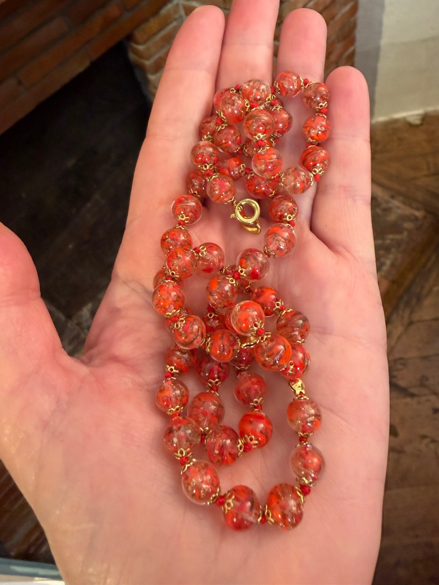 Collier / bracelet verre de Murano -photo-6