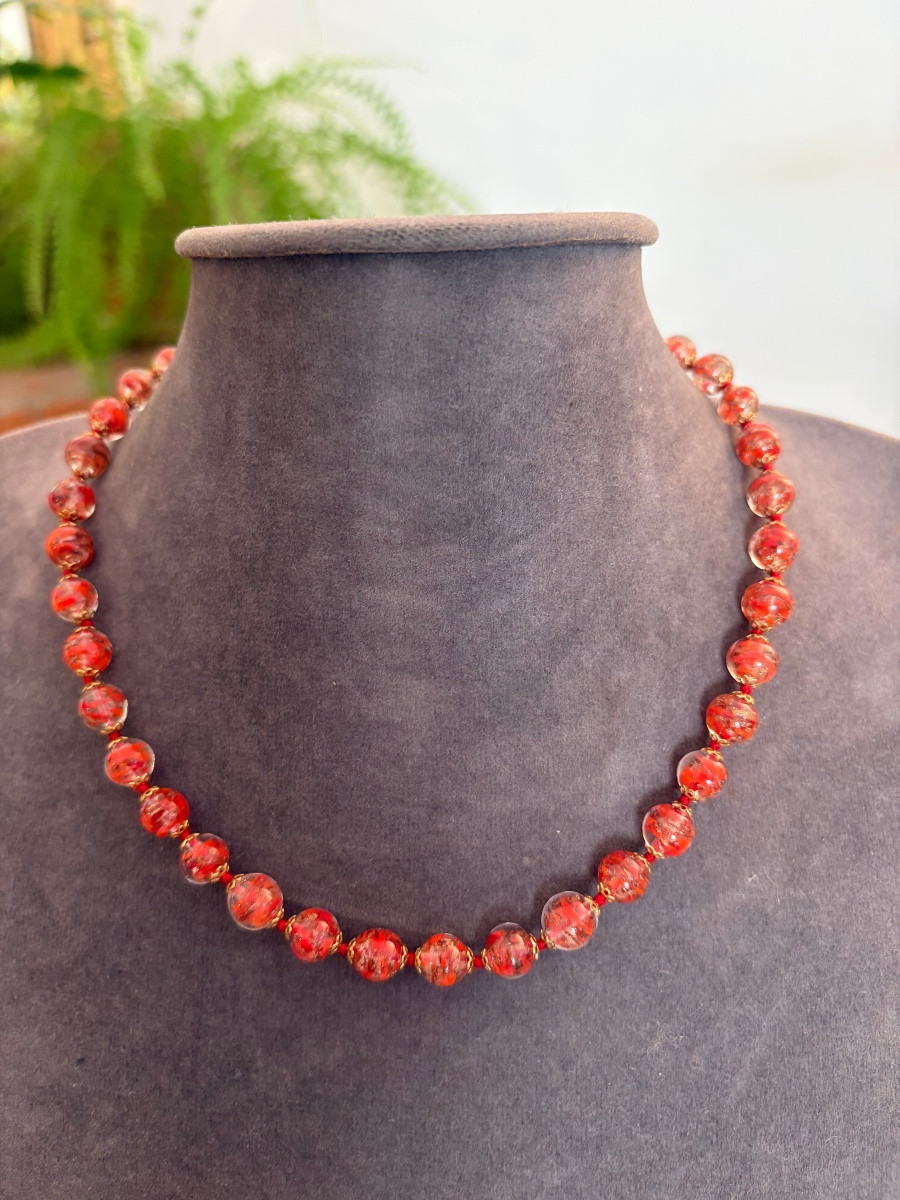 Collier / bracelet verre de Murano 