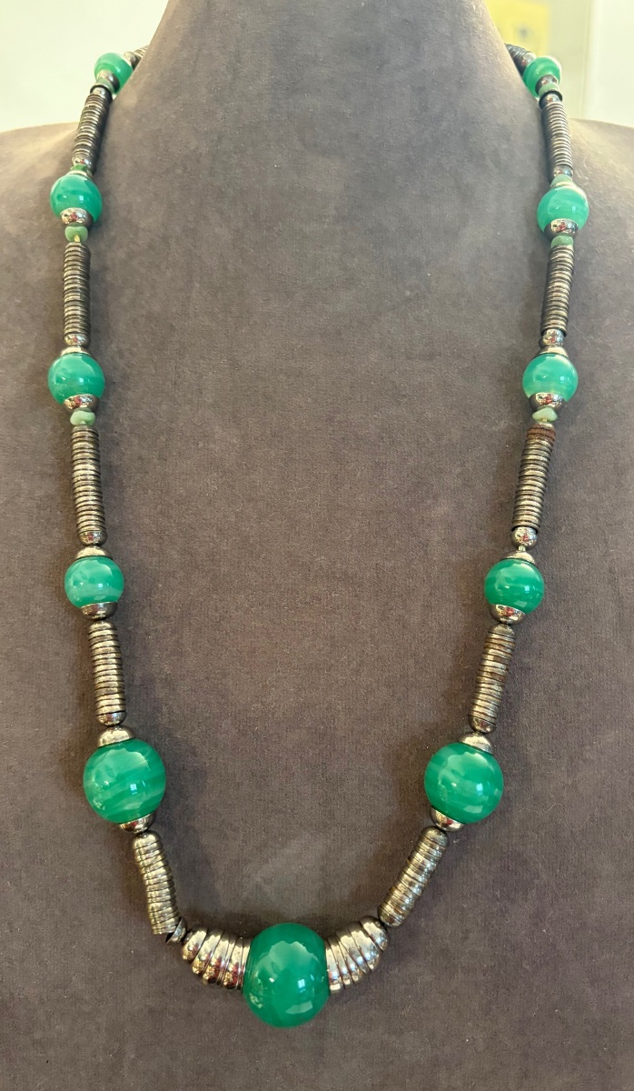 Art-dèco Necklace-photo-2