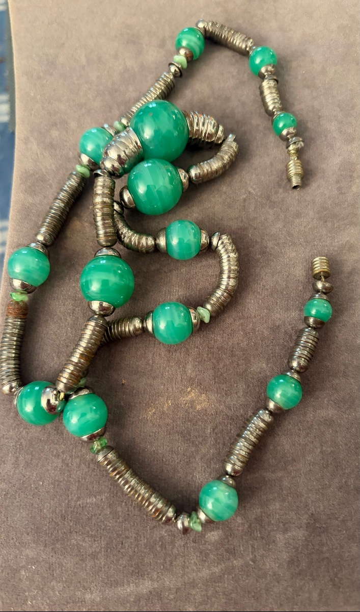 Art-dèco Necklace-photo-4