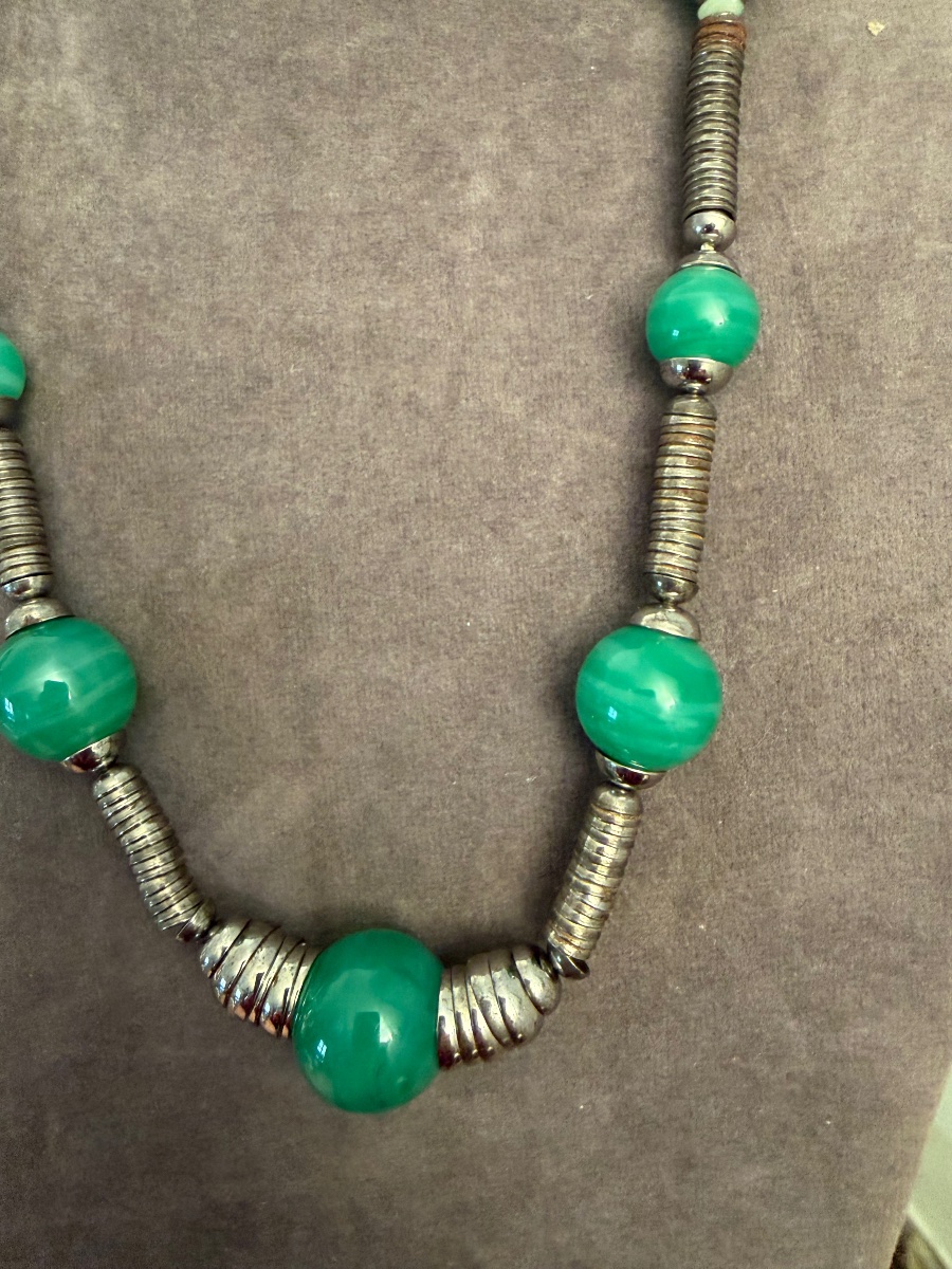 Art-dèco Necklace-photo-2
