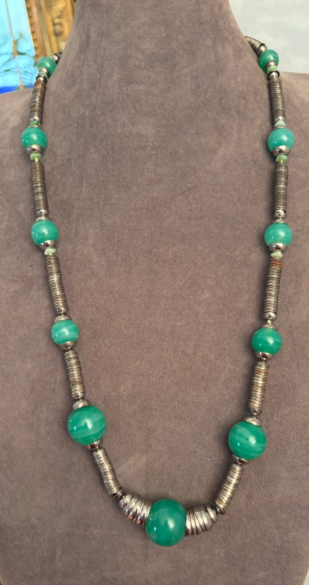 Art-dèco Necklace-photo-3