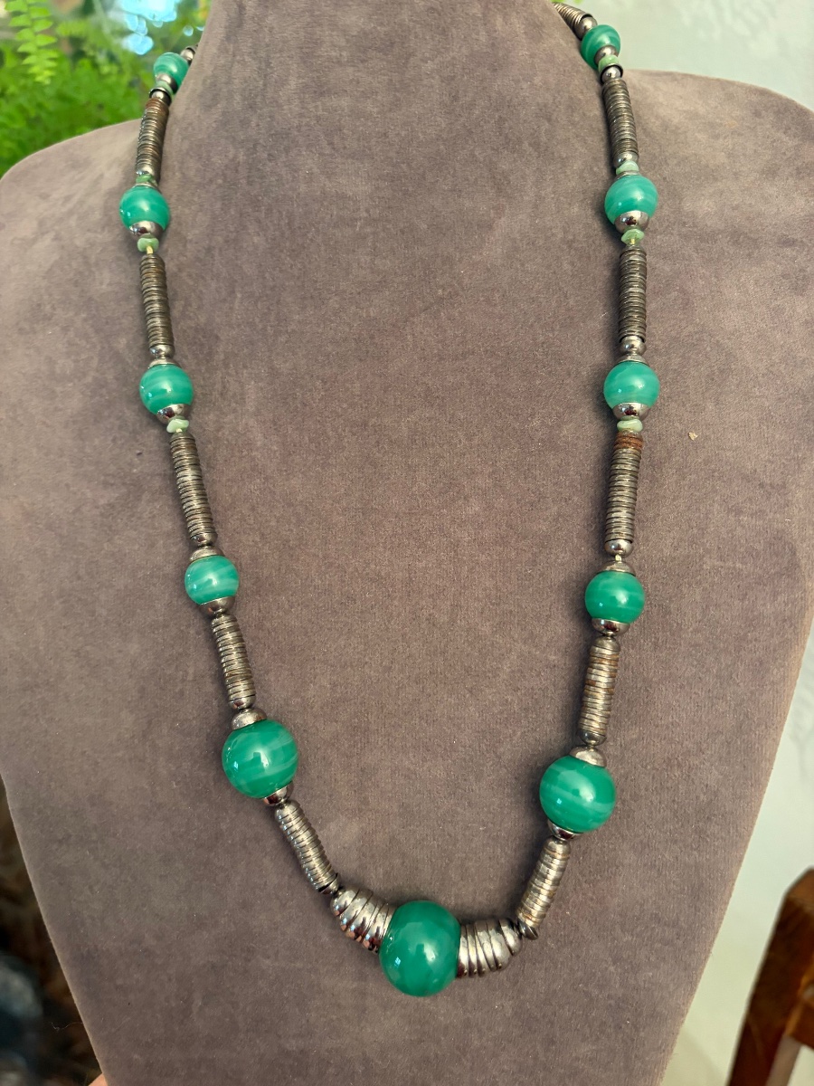 Art-dèco Necklace-photo-4