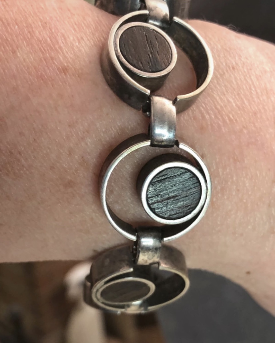 Bracelet  moderniste argent -photo-4