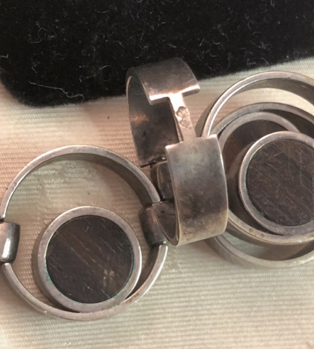 Bracelet  moderniste argent -photo-3