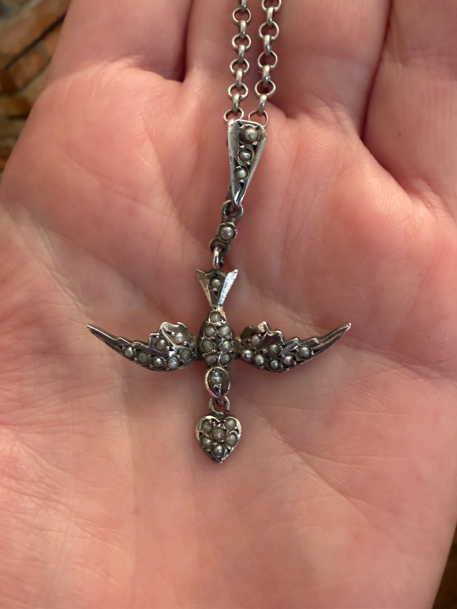 19th-century Silver Holy Spirit-photo-2