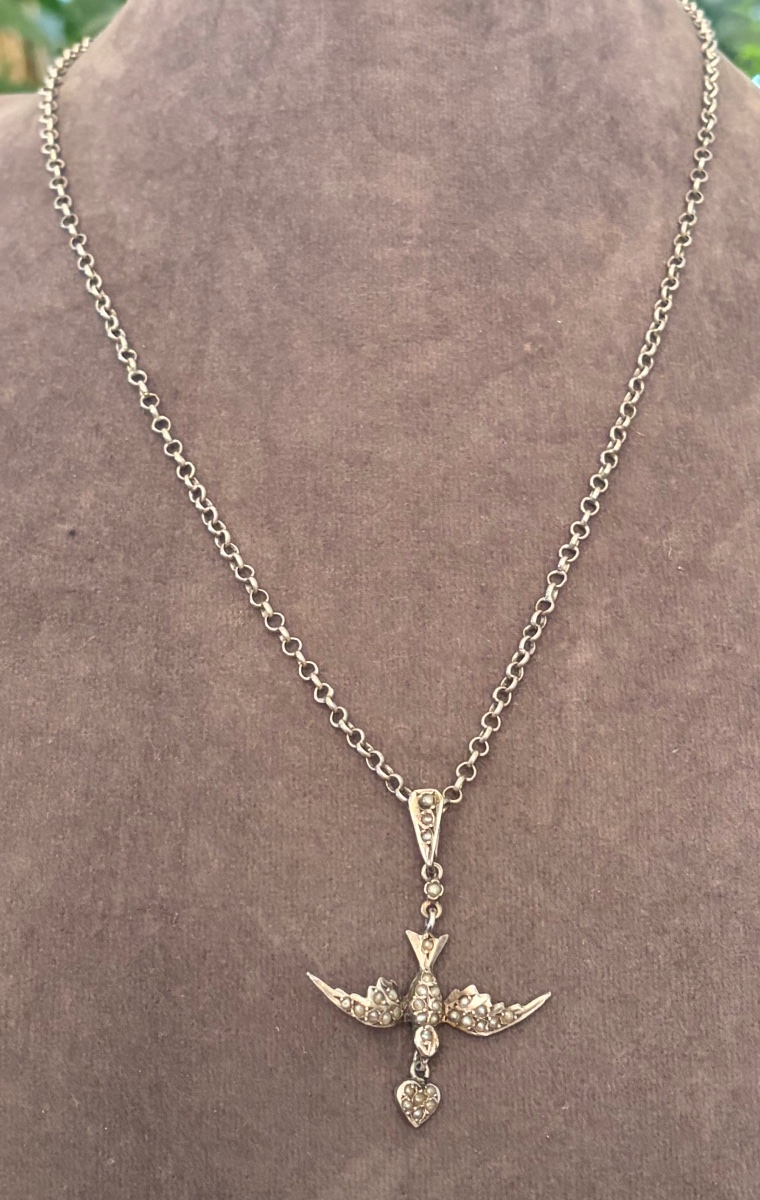 19th-century Silver Holy Spirit-photo-2