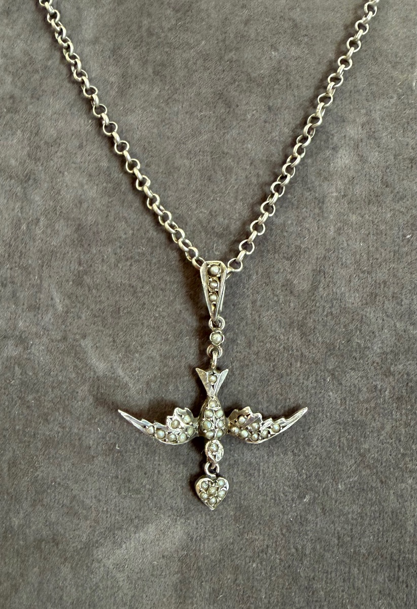 19th-century Silver Holy Spirit-photo-3