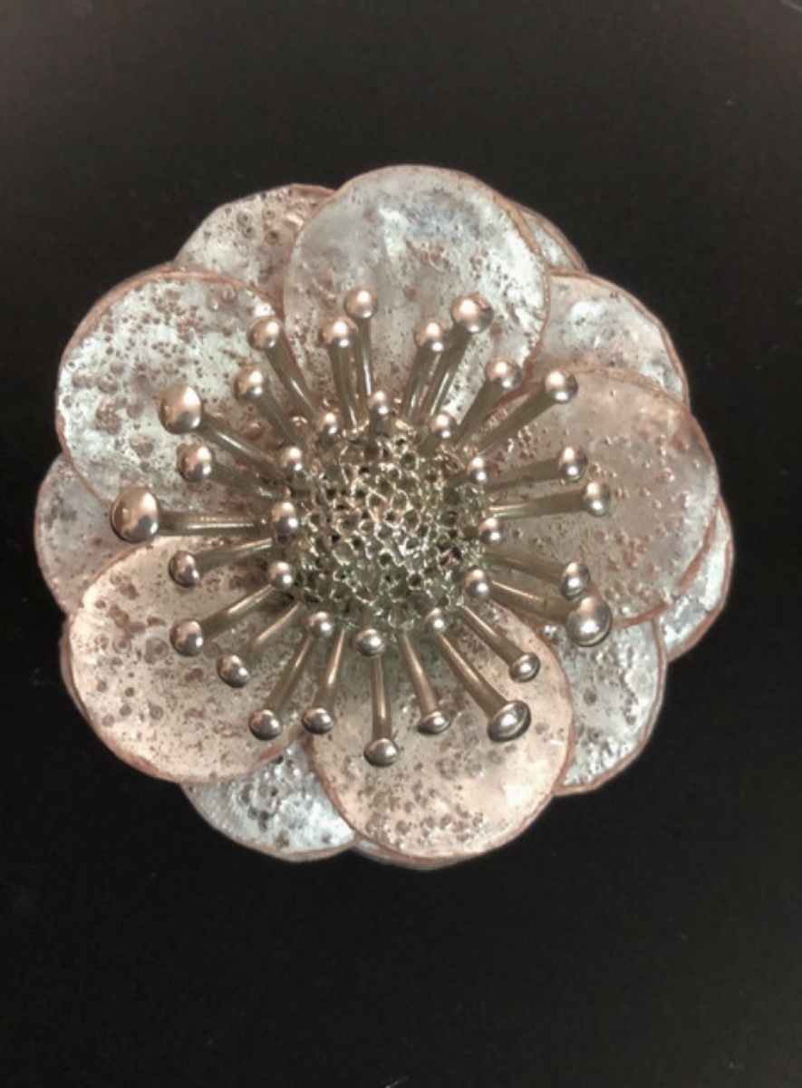 Talosel Flower Brooch -photo-4
