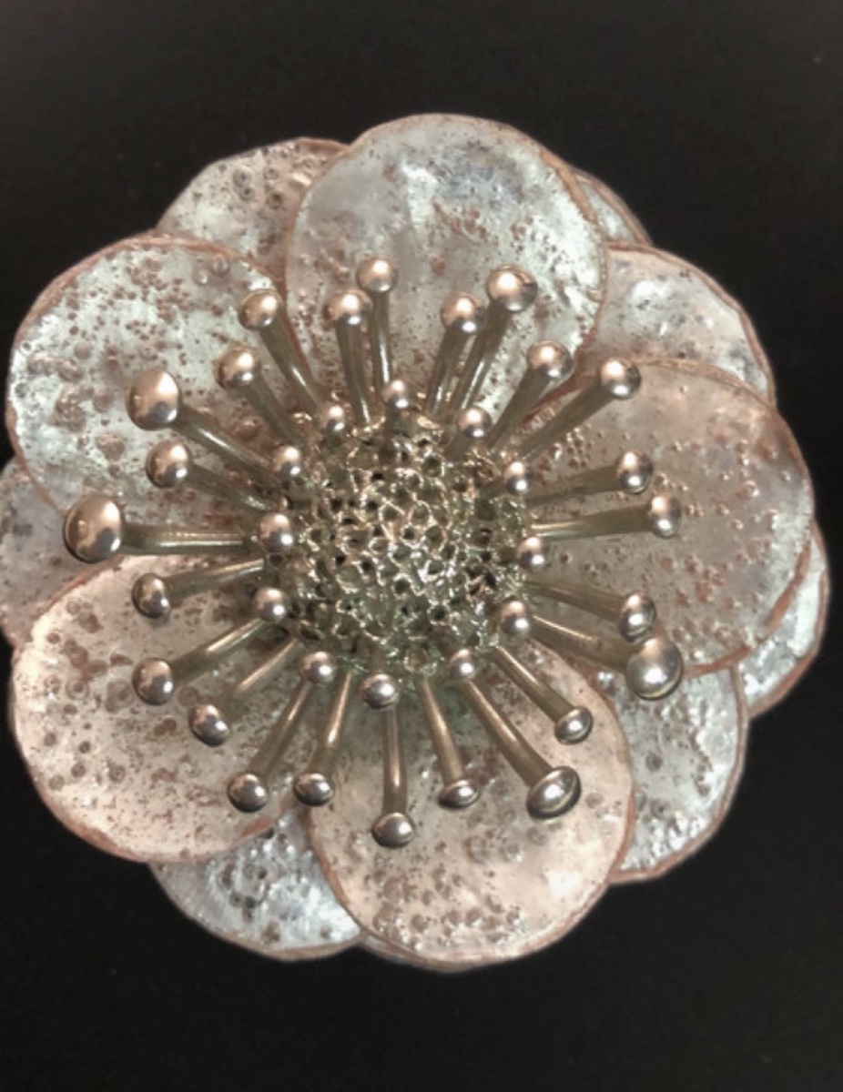 Talosel Flower Brooch 