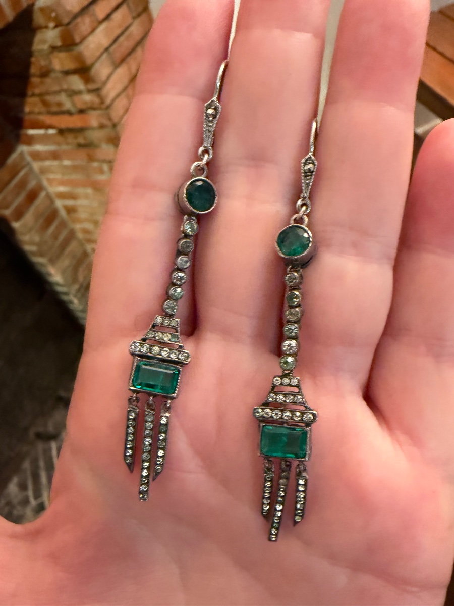 Art Deco Earrings -photo-2