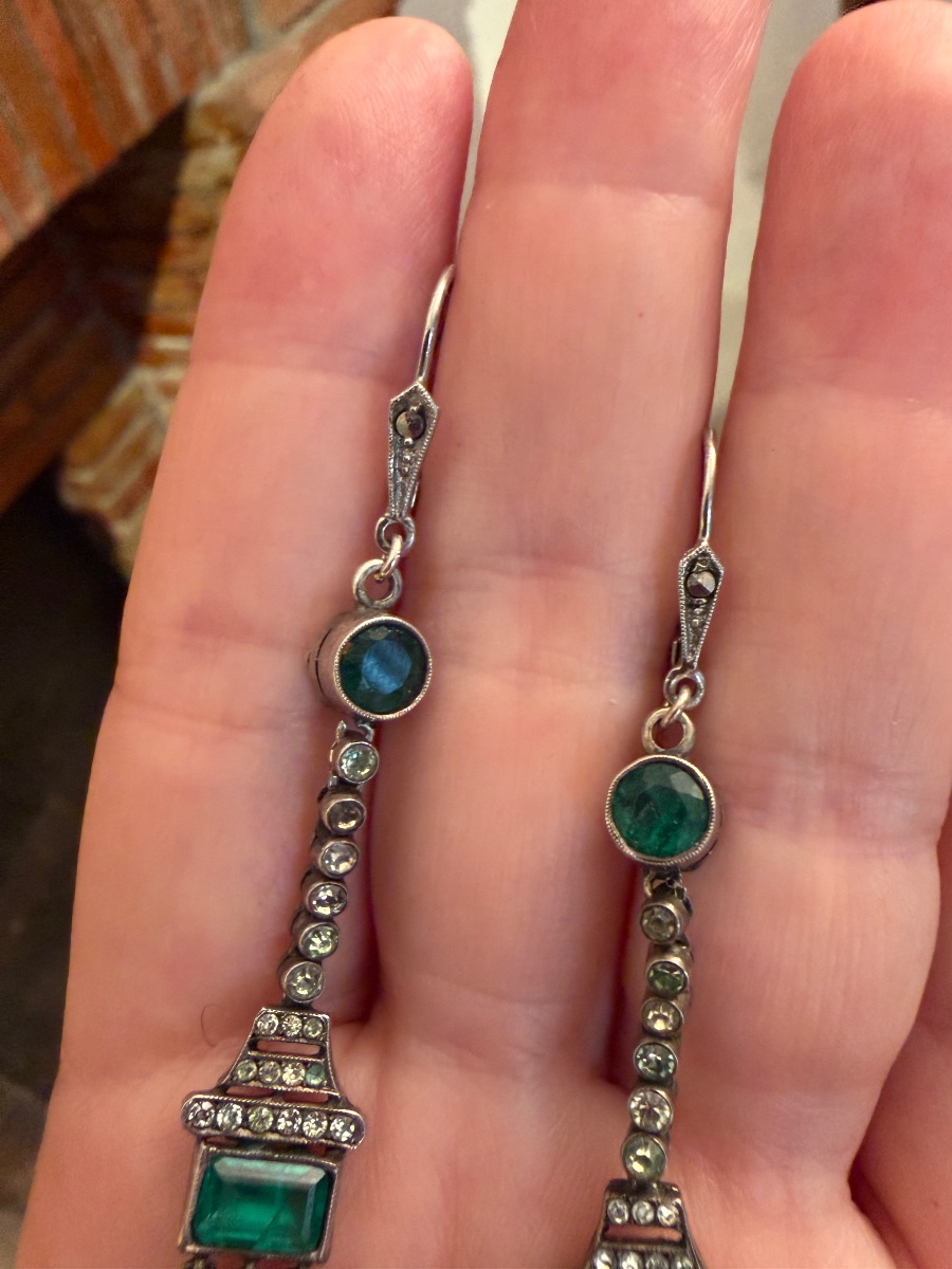 Art Deco Earrings -photo-3