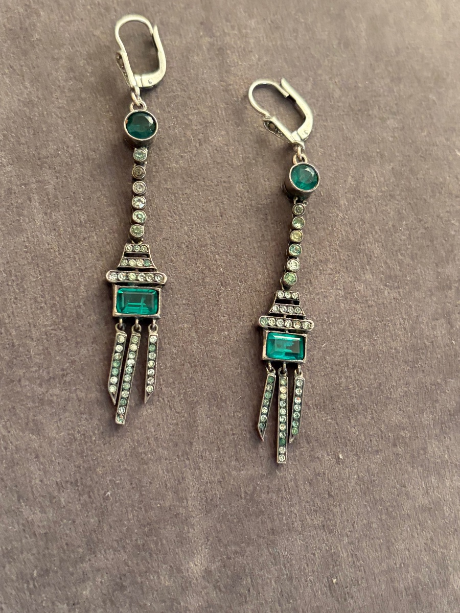 Art Deco Earrings -photo-4