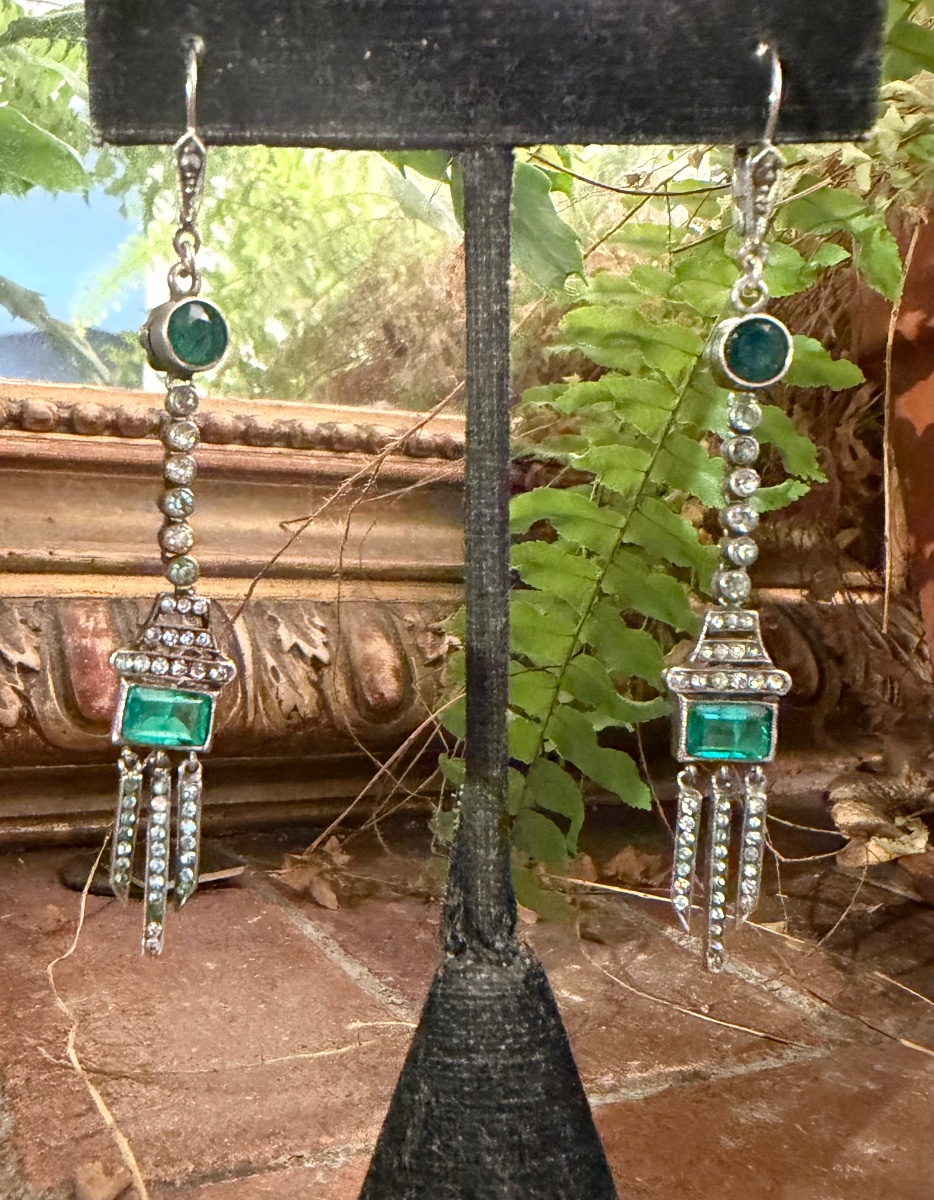 Art Deco Earrings -photo-5