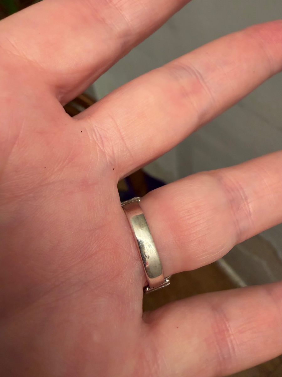 Bague argent / émeraudes-photo-4