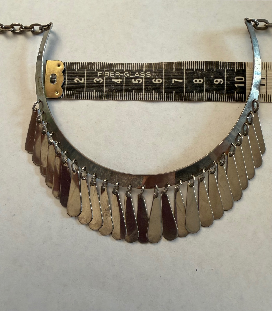 Collier chrome / années 50-photo-2